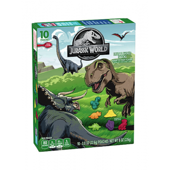 Jurassic World Fruit Flavored Snacks Assorted Flavor 226 g