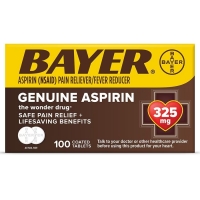 Bayer Aspirin 100 tabs 325 mg by Bayer