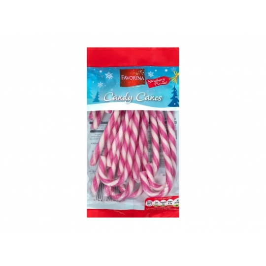 Favorina Çilek Aromalı Baston Şeker 144g