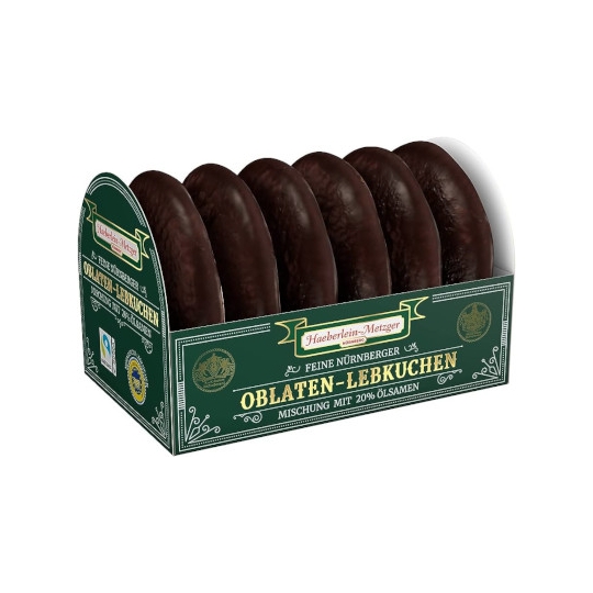 Haeberlein Metzger Feine Nürnberger Oblaten Lebkuchen 200g