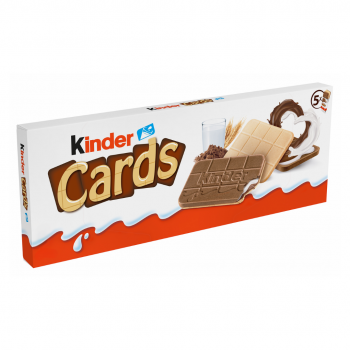 Ferrero Kinder Cards Çikolata Ve Süt Kreması Dolgulu Gofret 128g