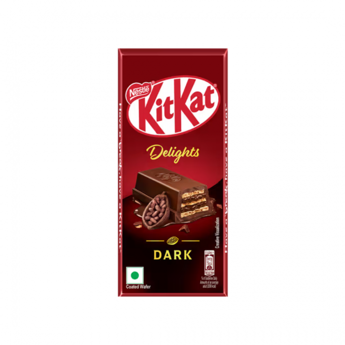 Nestle KitKat Delights Dark - Chocolate Coated Wafer 50g