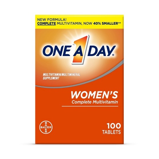 One A Day Women’s Complete Multivitamin 100 Tablets Multimineral Supplement