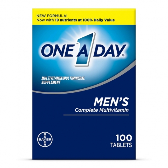 One A Day Men's 100 Tablet Multivitamin Multimineral Supplement