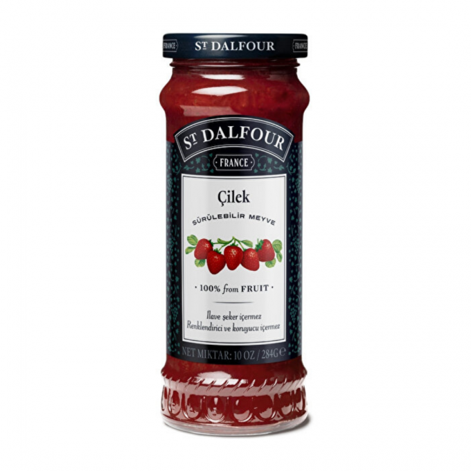 St. Dalfour Çilek Reçeli 284gr Menşei Fransa