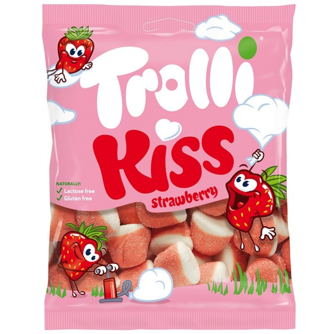 Trolli Kiss - Strawberry 100gr