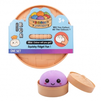 Squishy Bun Rainbow Mystery Fidget Toy