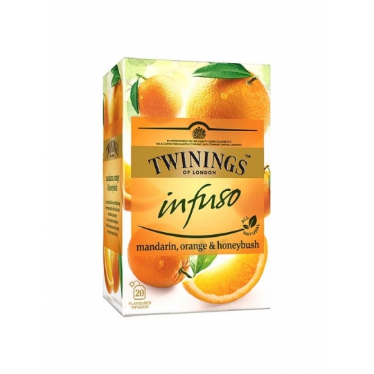 Twinings İnfuso Mandarin Orange Honeybush 20 pieces 40 g