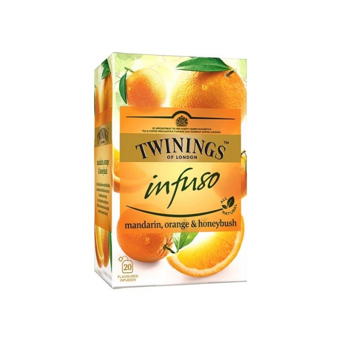 Twinings İnfuso Mandarin Orange Honeybush 20 pieces 40 g