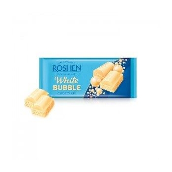 Roshen White Bubble Chocole 80gr - BEYAZ ÇİKOLATA
