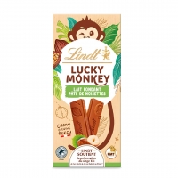 Lindt Lucky Monkey Melting Milk Hazelnut Paste 100g
