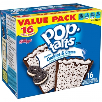 Pop Tarts  Frosted Cookies and Creme Flavored Kremalı Bisküvi 768g