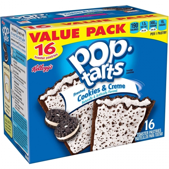 Pop Tarts  Frosted Cookies and Creme Flavored Kremalı Bisküvi 768g