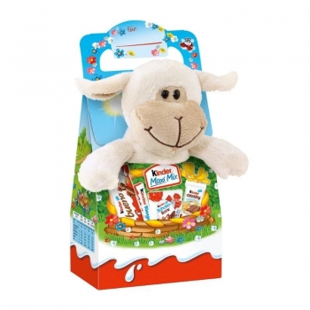 Kinder Maxi Mix Paskalya Peluş Kuzu Figür 4 farklı Çikolata 133g