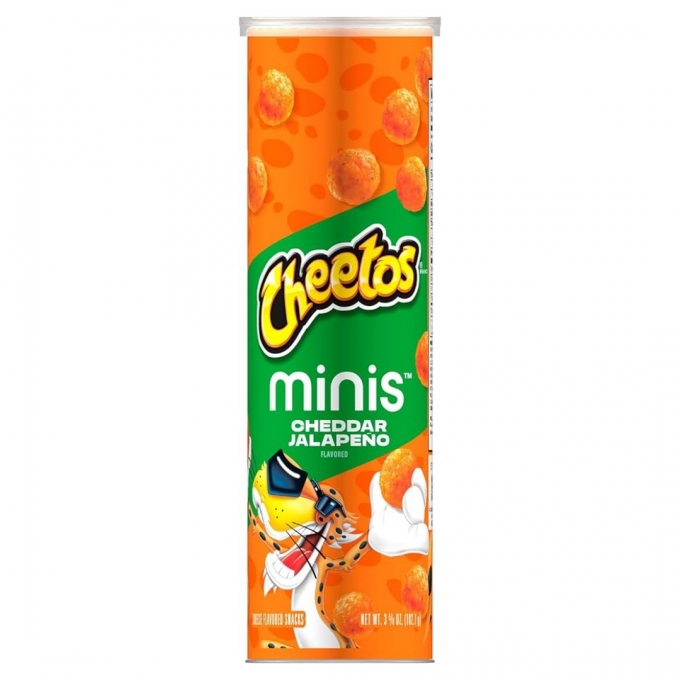 Cheetos Minis Cheddar Jalapeno Flavored 102.7g