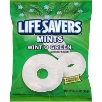 Life Savers Wint O Green Mints Candy Naneli Şeker 177g