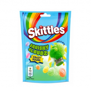 Skittles Squishy Cloudz Crazy Sours 94g