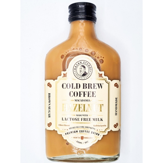 hasan efendi cold brew coffee hazelnut 200 ml