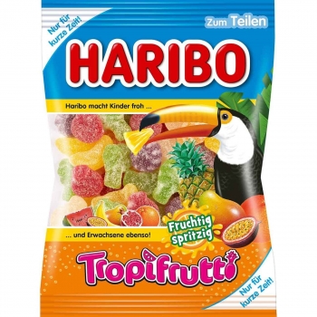 Haribo Tropifrutti Fruchtig spritzig 200gr