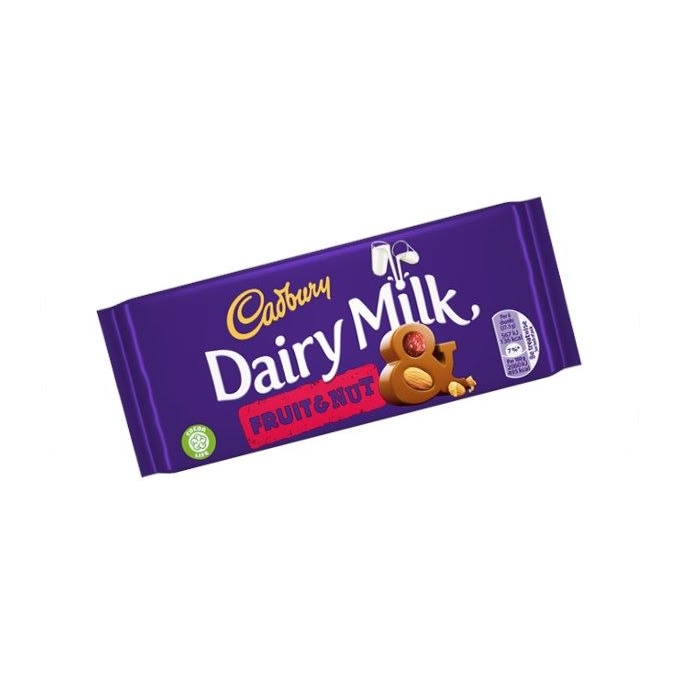 Cadbury Dairy Milk Fruit&Nut 110gr