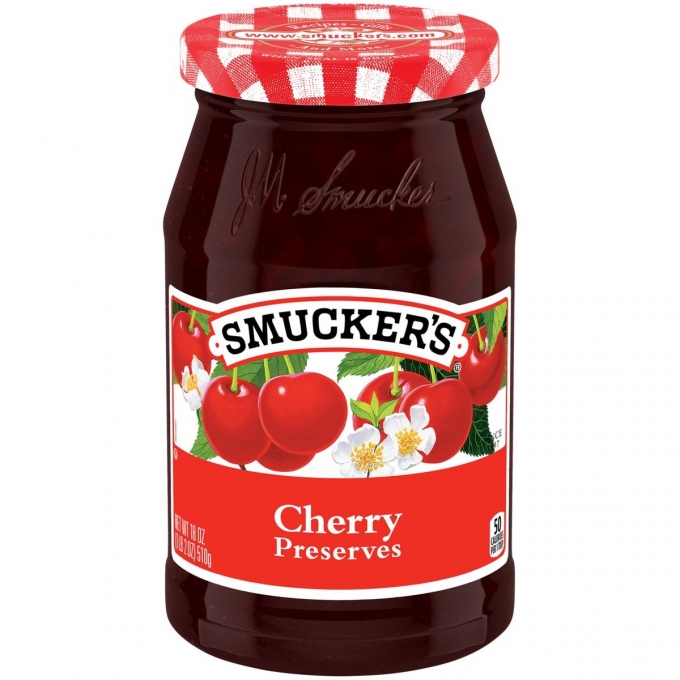 Smucker's Cherry Preserves 510g