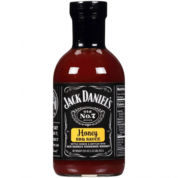 Jack Daniel's Honey Bbq Sauce 553g