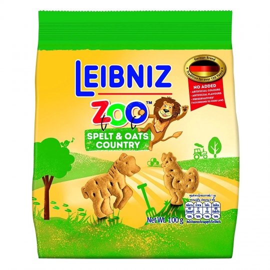 Leibniz Zoo Spelt & Osts 100gr