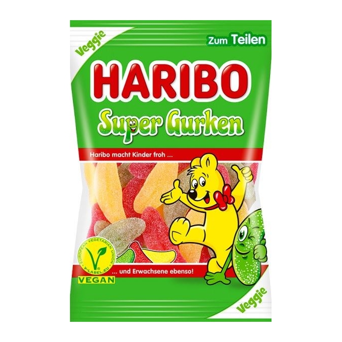 Haribo Super Gurken 200 gr 