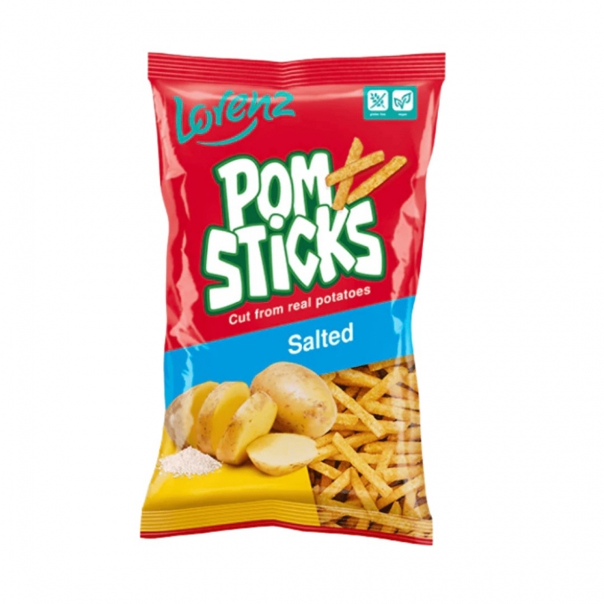 Lorenz Pom Sticks Salted Potato Chips 85g