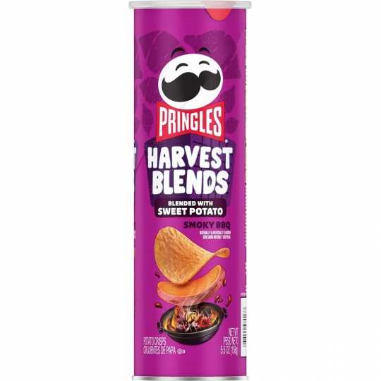Pringles Harvest Blends Smoky BBQ 158g