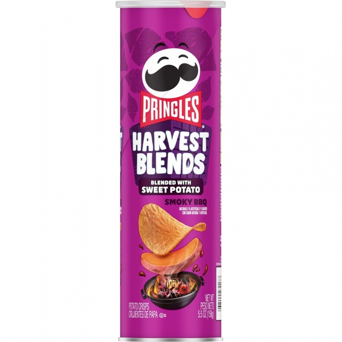 Pringles Harvest Blends Smoky BBQ 158g
