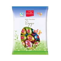 Favorina Renkli Yumurta Figürlü Sütlü Paskalya Çikolatası 200 g
