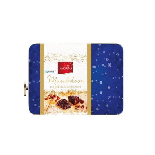 Favorina Musical Gingerbread Tin 200gr