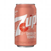 7Up Shirley Temple Pomegranate and Cherry Soda 355ml