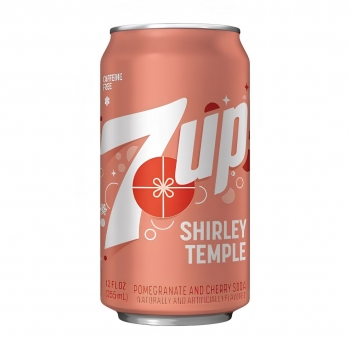7Up Shirley Temple Pomegranate and Cherry Soda 355ml