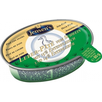  Jensen's Ördek Etli ve Ördek Ciğerli Domuz Ciğeri Ezmesi 80g