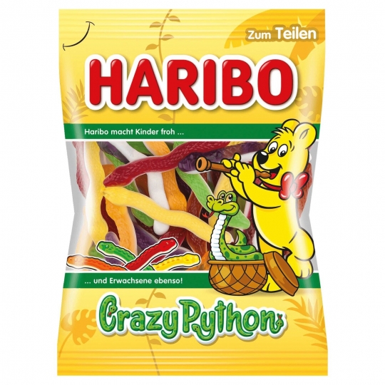 Haribo Crazy Python Çılgın Piton Meyve Aromalı Şekerleme 175g