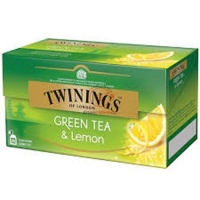 Twinings Green Tea & Lemon 25 Bardak