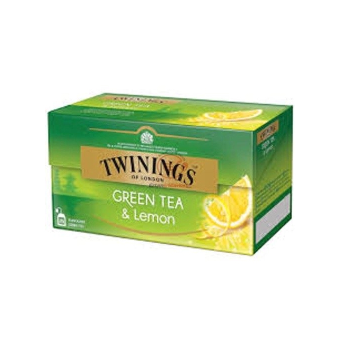 Twinings Green Tea & Lemon 25 Bardak
