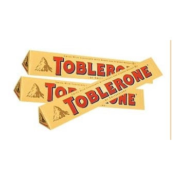 Toblerone Of Switzerland Ballı,Badem Nugatlı  İsviçre Sütlü Çikolata 100 gr