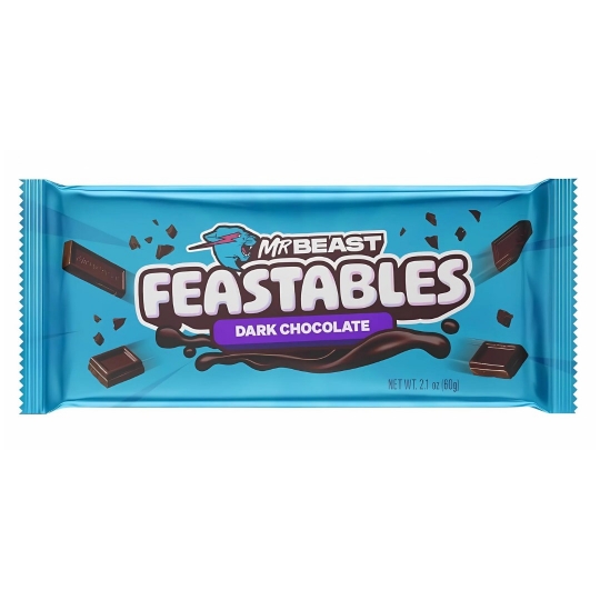 Feastables Mr Beast Dark Chocolate 60g