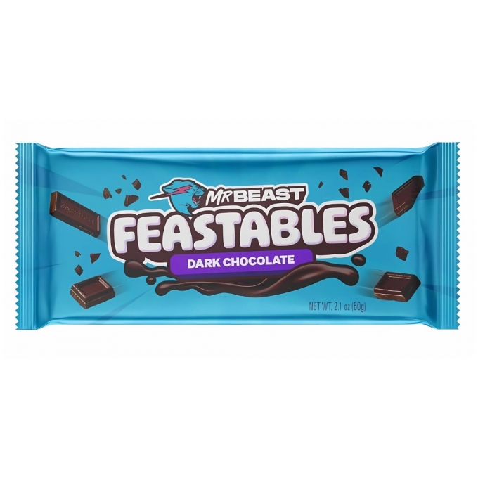 Feastables Mr Beast Dark Chocolate 60g