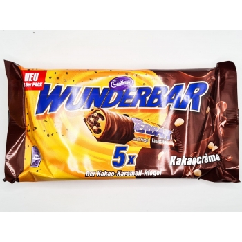 Cadbury Wunderbar Der Kakao-Karamell-Riegel 185 gr 5 x 37 gr