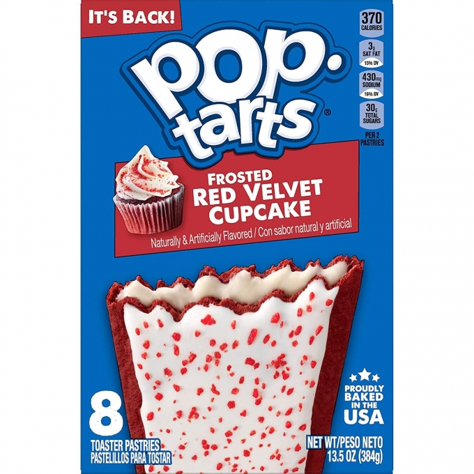 Pop-Tarts Frosted Red Velvet Cupcake 384g