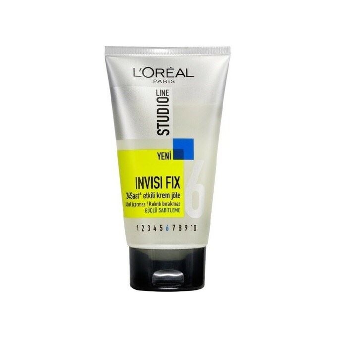 Loreal Paris Studio Line Invisifix 6 Numara Eriyen Tüp Jöle 150 ml