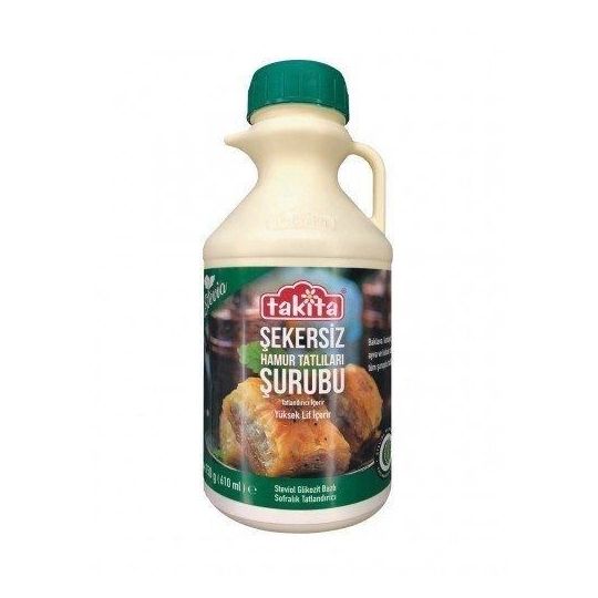 Takita Şekersiz Hamur Tatlıları Şurubu 750g  