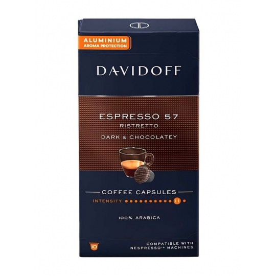 Davidoff Espresso 57 Ristretto Dark & Chocolatey 10'lu Kapsül Kahve