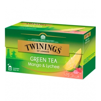 twinings green tea mango&lychee 45g 