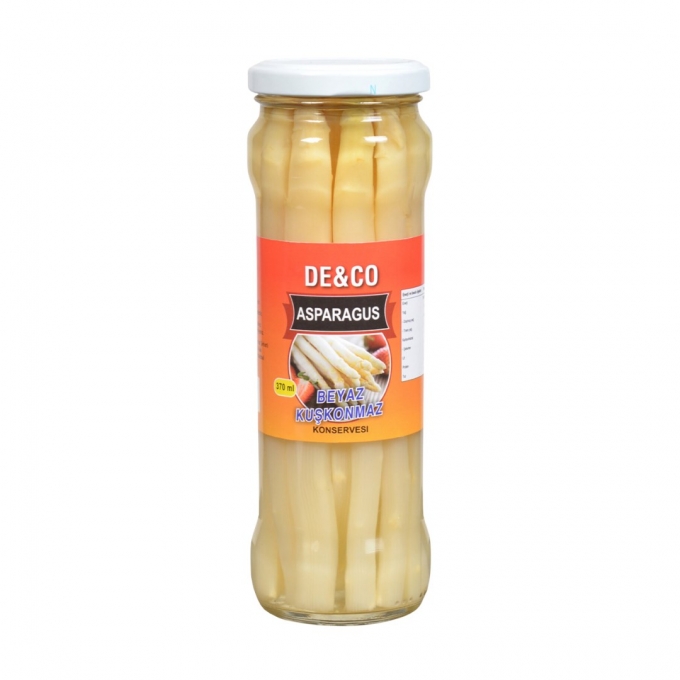 De&Co Asparagus (Beyaz Kuşkonmaz Konservesi) 370ml