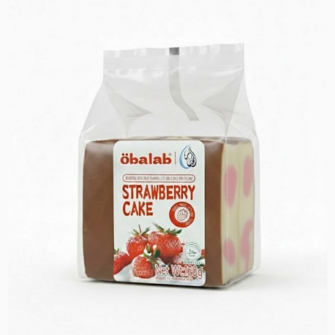 Öbalab Marble Cake Strawberry Flavour 120g